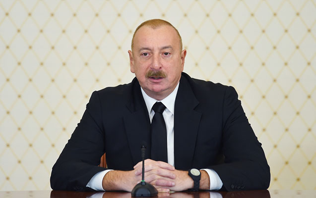  İlham Əliyev Ermənistan-Azərbaycan sülh prosesi barədə danışıb